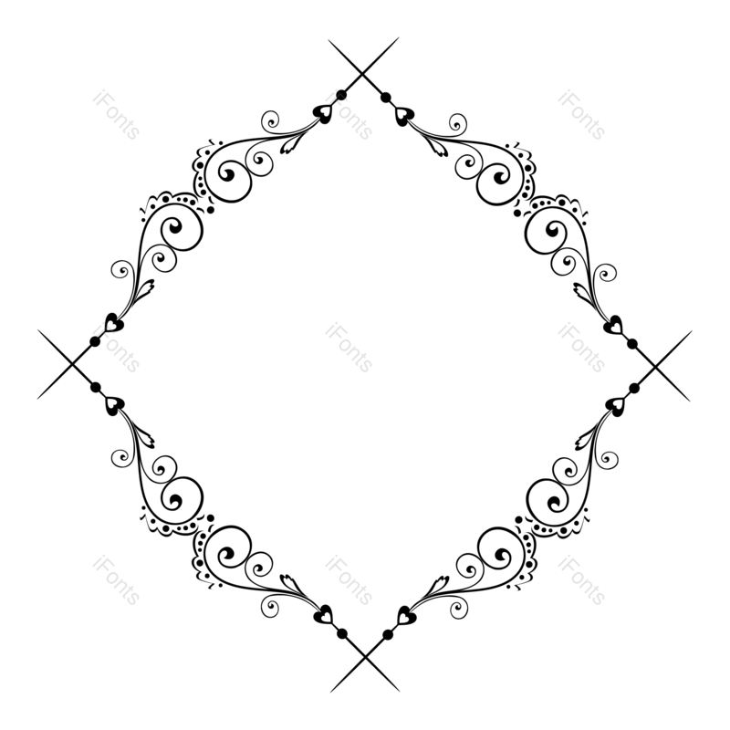 边框图片,复古元素,欧式PNG,花纹免抠素材